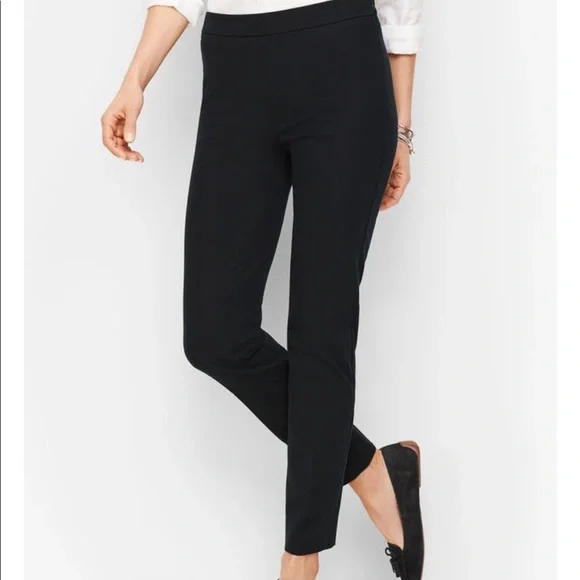 TALBOTS SLIMMING CHATHAM ANKLE PANTS - Picture 1 of 11